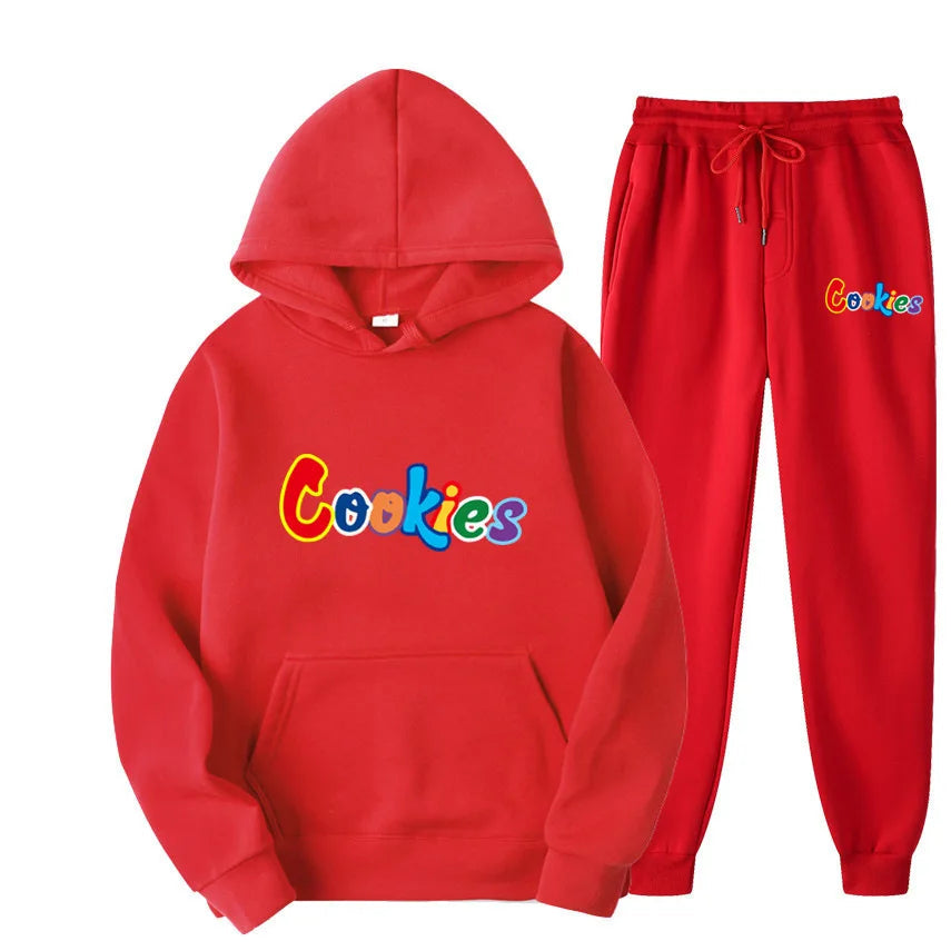 Tracksuit Pullover + Sweatpants 2 Piece Set Ohberri