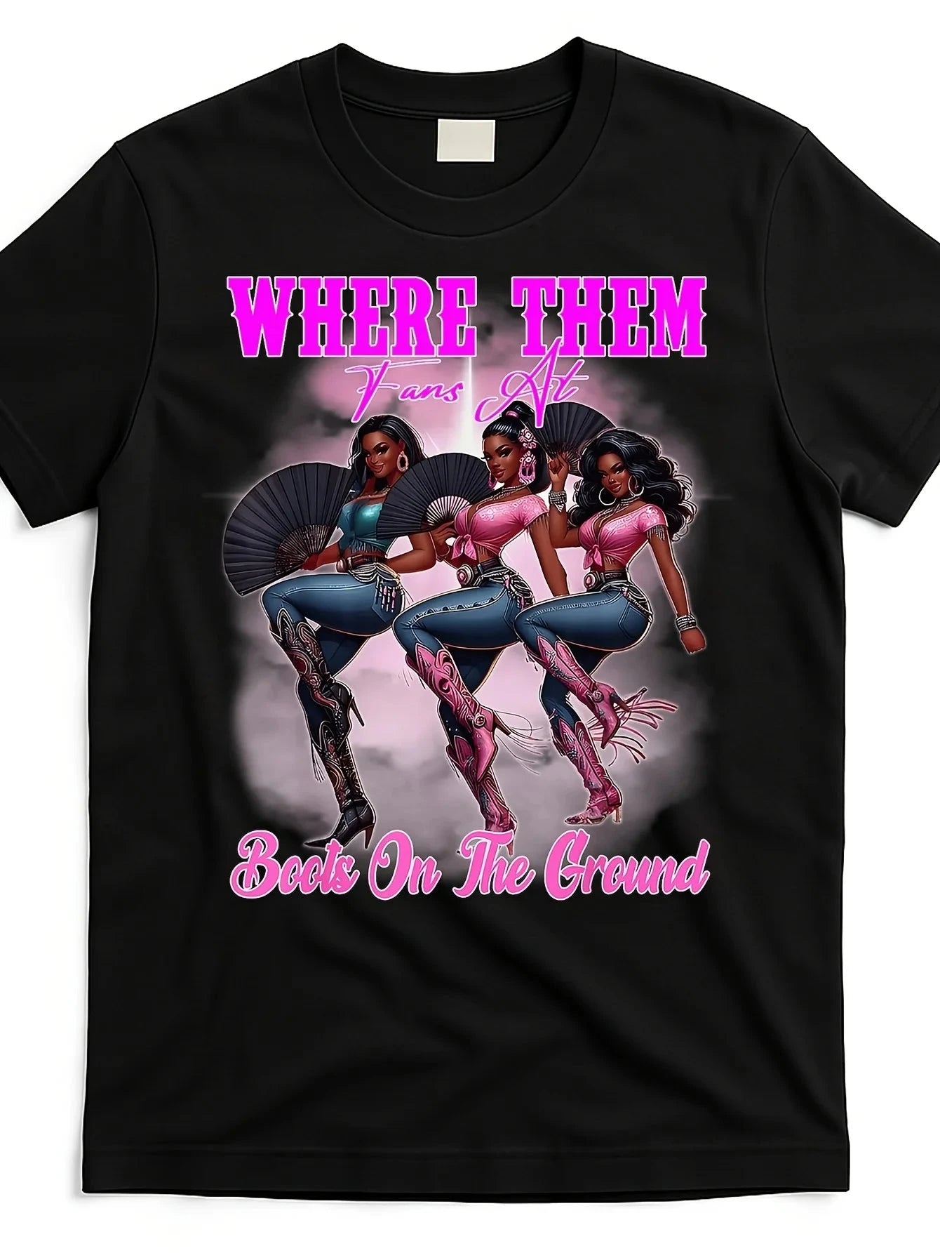 "Where Them Fans At" T-Shirt - 100% Cotton Ohberri