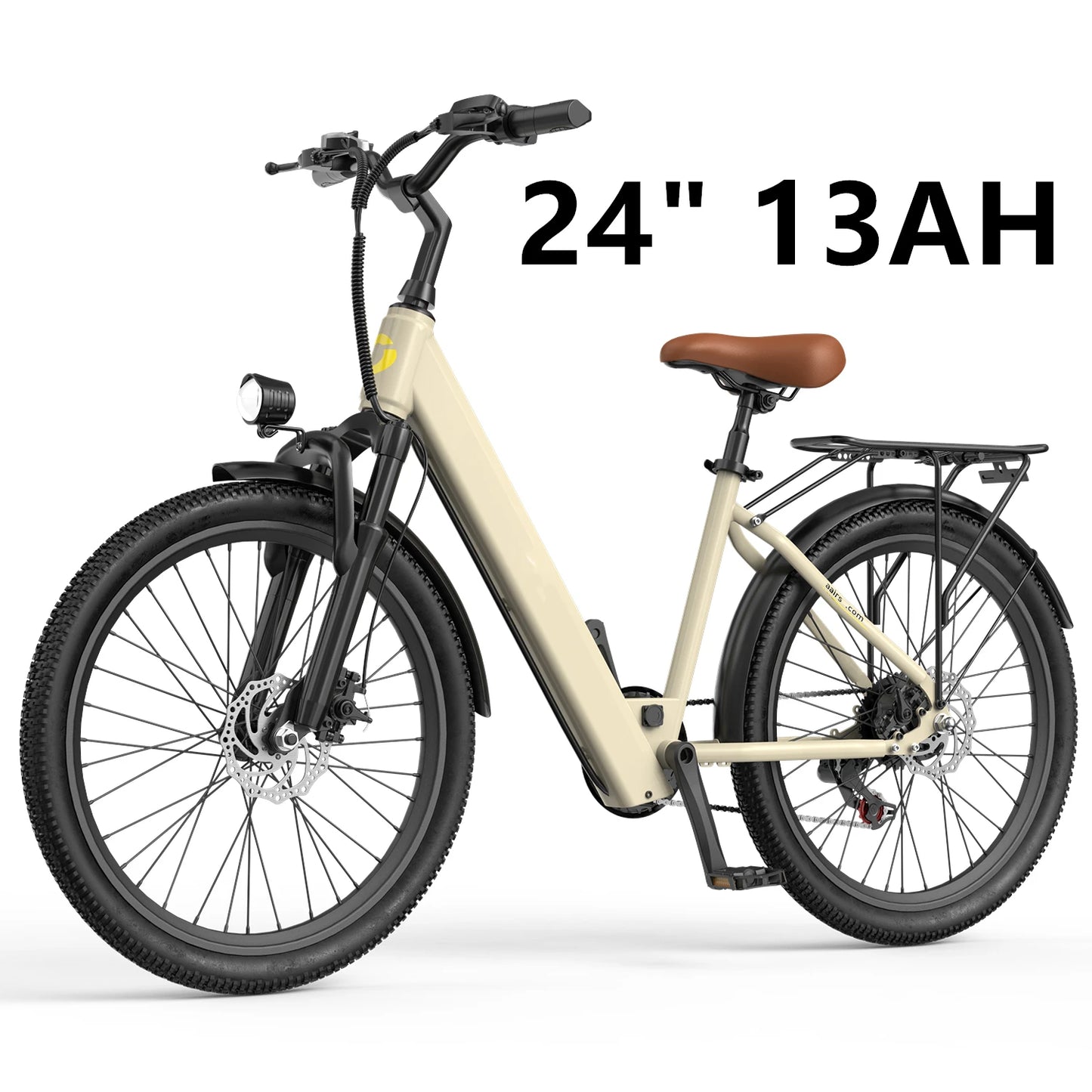 Electric Bicycle, 26" 24" with 36V Battery Peak 500W Motor,21 Speed - Ohberri