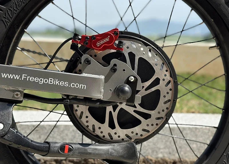 6000W Brushless Gearless Motors 30AH Lithium Battery Speed 90Kmh Electric Dirt Bike - Ohberri