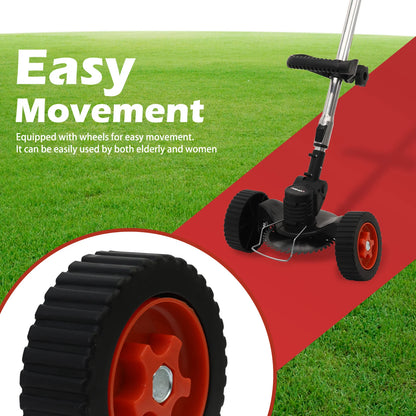 Electric Weed Wacker String Grass Trimmer Cordless with 2x2.0Ah Battery 21V Lightweight Lawn Grass for Garden and Yard Lawn - Ohberri