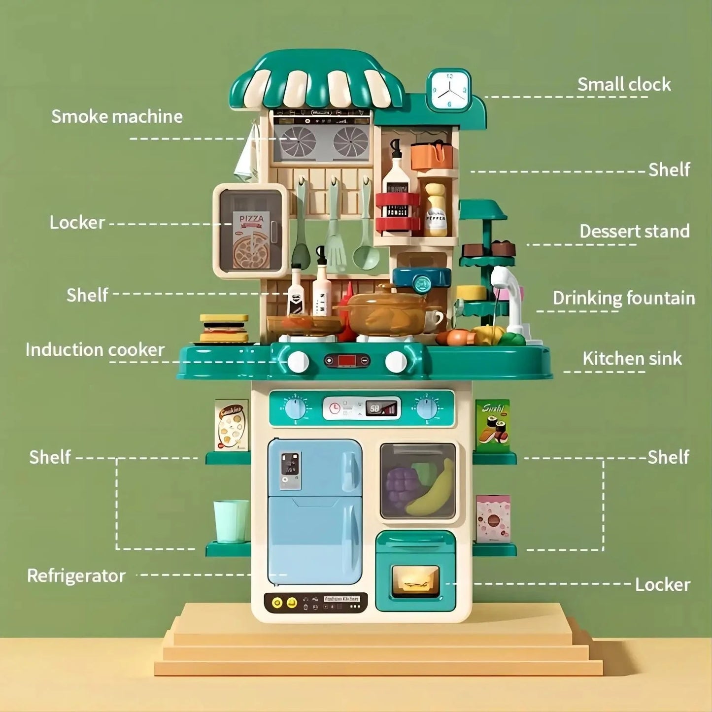 Children play every kitchen toy set Ohberri