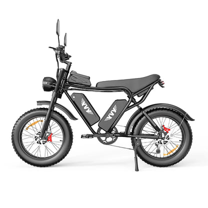 Electric Bicycle 2000W Dual Motor 52V40AH Dual Battery  55KM/H - Ohberri
