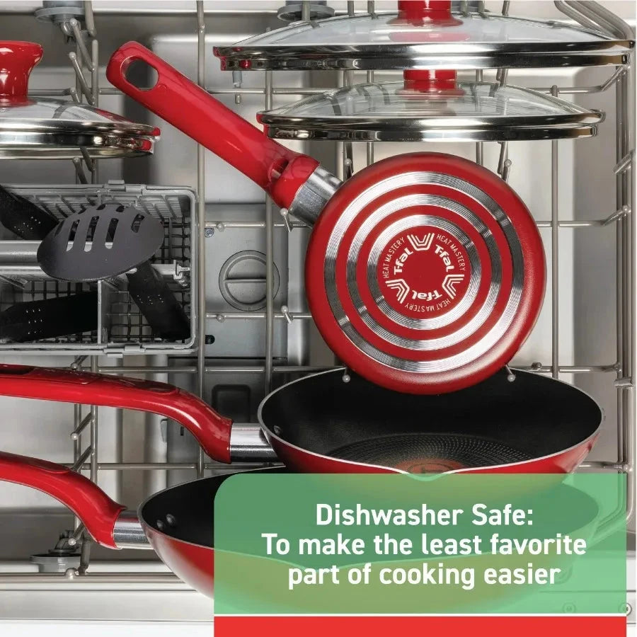 2-Piece Non-Stick Cookware Set, Pots and Pans Ohberri