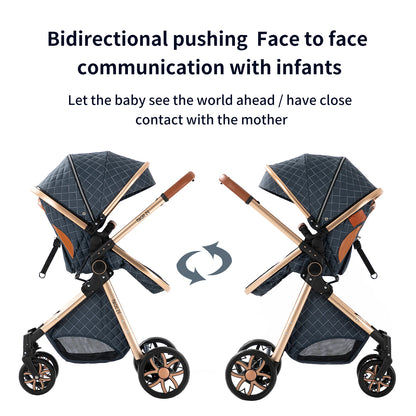 3 in 1 Baby Stroller - Ohberri