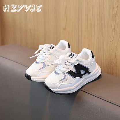Boys and Girls Fashion Casual Sneakers Kid's Trend Chic Running Shoes Basketball Shoes Children Flat Baby Toddler Outdoor Shoes Ohberri