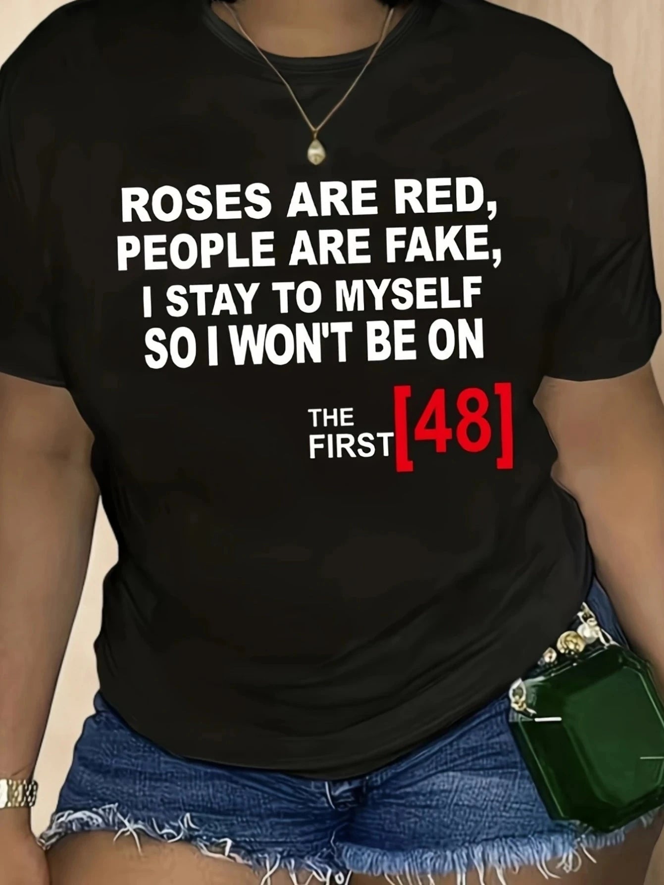 Crew Neck T-Shirt - Soft, Breathable, Casual Short Sleeve Ohberri