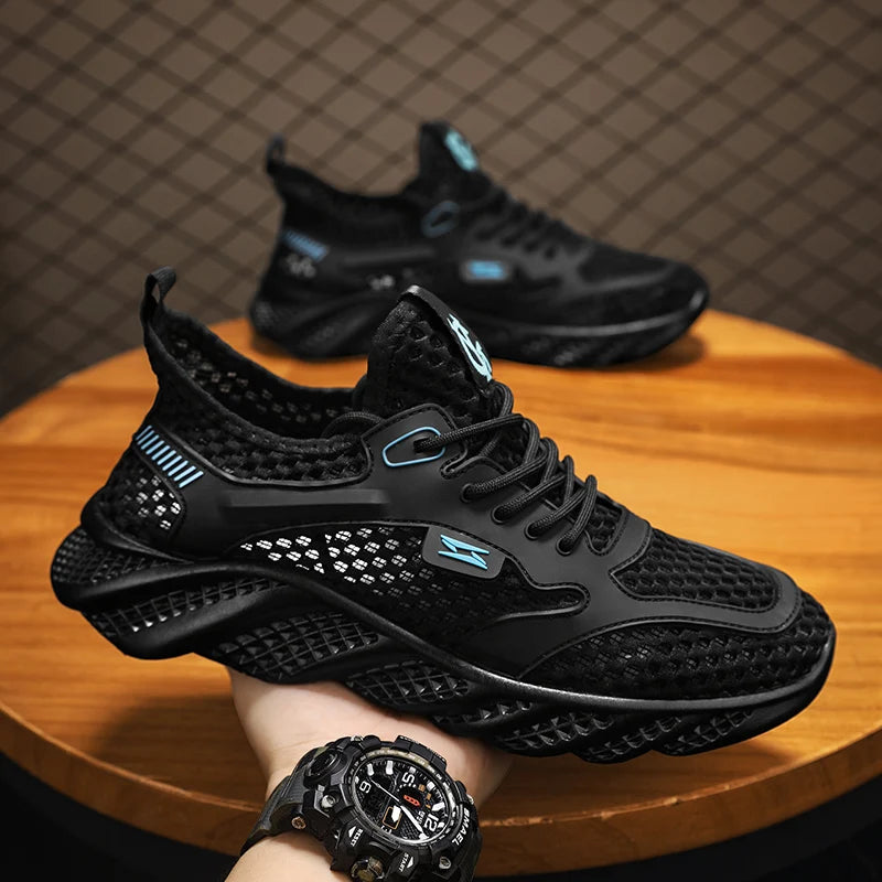 Men Casual Running Mesh Breathable Shoes Ohberri