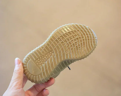 Casual Breathable Soft Bottom Kids Tennis Shoes Ohberri