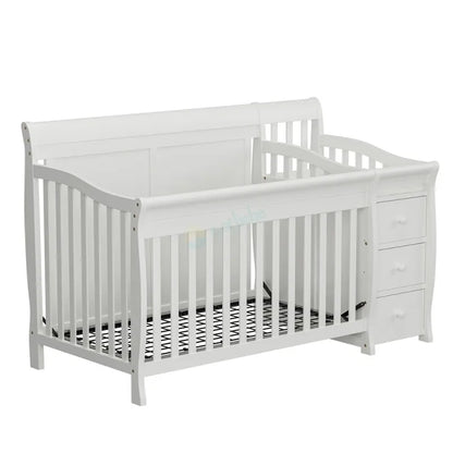 High-Quality Height Adjustable Baby Crib Bed - Ohberri