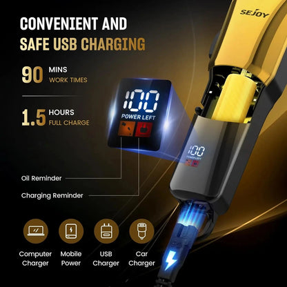 Clippers for Men, Professional Hair Trimmer Ohberri