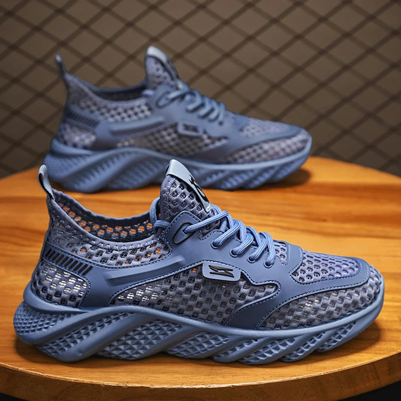 Men Casual Running Mesh Breathable Shoes Ohberri
