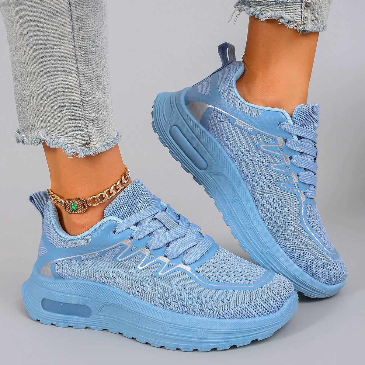 Women's breathable mesh casual sneakers Ohberri