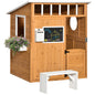 Wooden Playhouse for Kids Ohberri