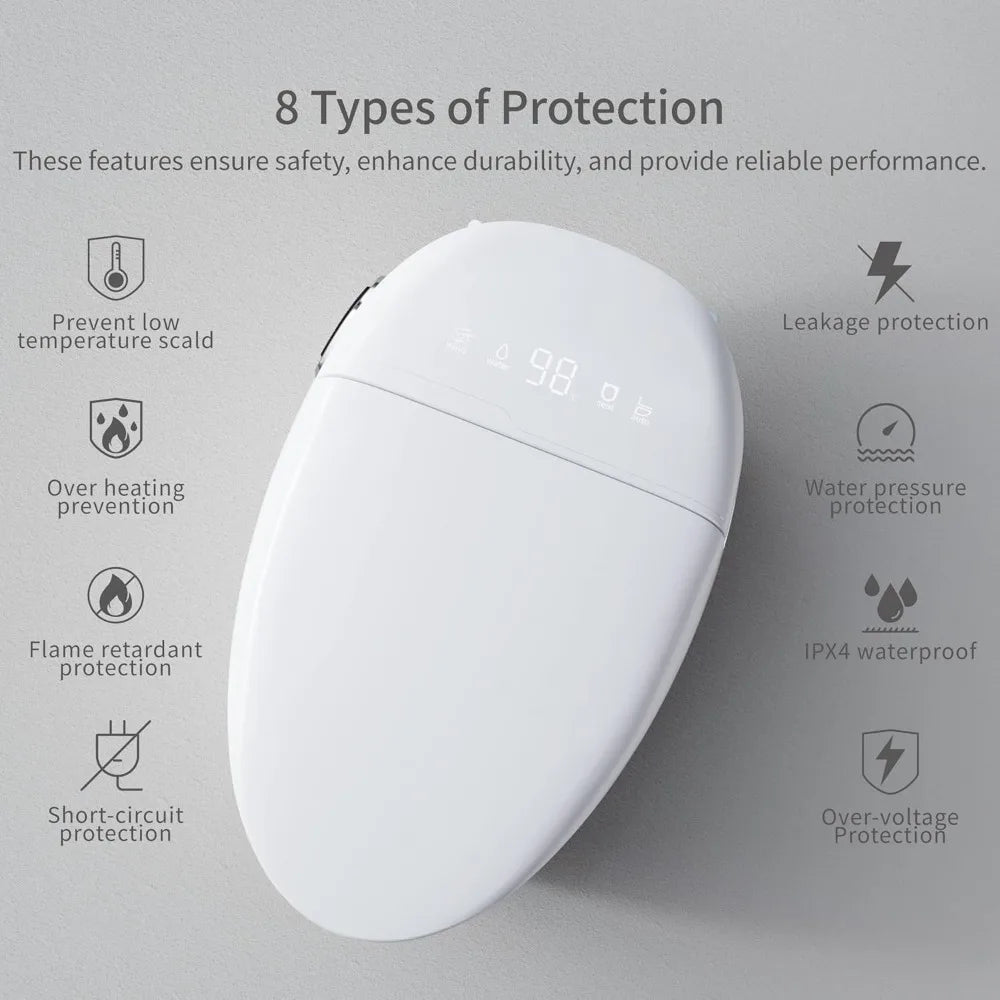 Smart Toilet, One Piece Toilet Elongated, Auto Flushing Bidet Toilet with Heated Seat Ohberri