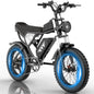 Electric Bicycle 2000W Dual Motor 52V40AH Dual Battery  55KM/H - Ohberri