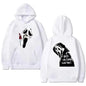 Double-sided Printed Ghost Face Hoodie Ohberri