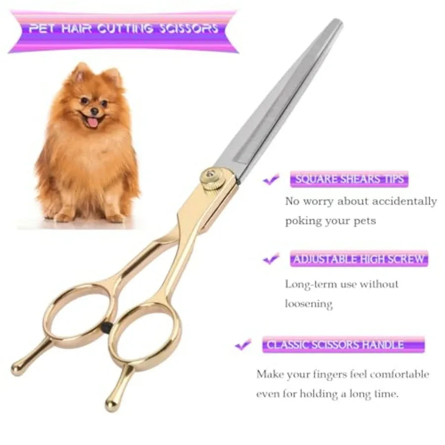 Dog Grooming Kit Hair Scissors Thinning Shears Set Ohberri