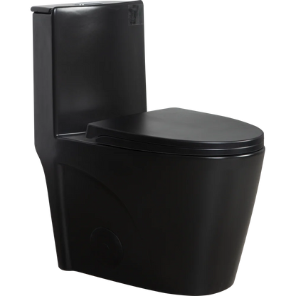 Dual-Flush, Water-Saving Elongated Ohberri