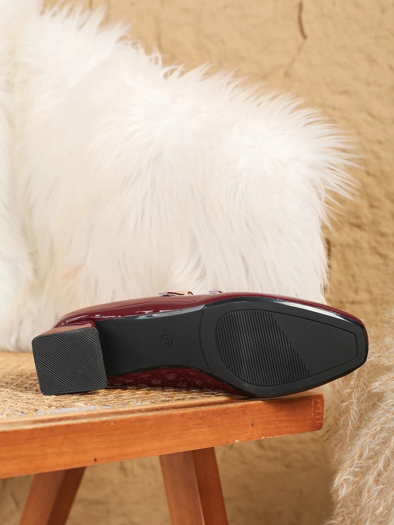 Mary Jane Leather High Heels Ohberri