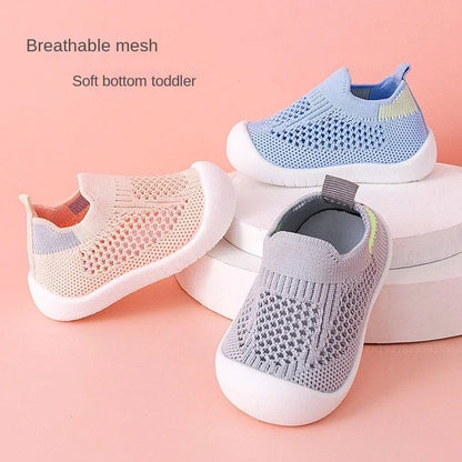 Breathable Knitted Kid Casual Shoes Ohberri