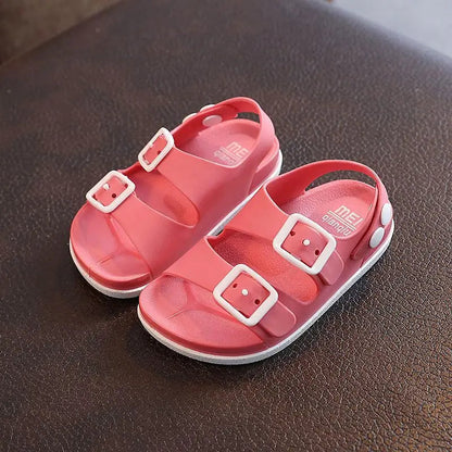 Kids Sandals Boys Girls Beach Shoes Soft Lightweight Closed-Toe Outdoor Children's Toddler Sandasl for Baby Shoes Summer Ohberri