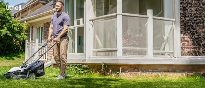 Cordless Lawn Mower 13 Inch, U20 Handy+ 20V Electric Lawn Mowers for Garden, Yard and Farm, 5 Heights Adjustment, Light Weight,4 - Ohberri