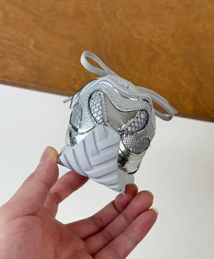 2025 Spring Toddler Kid Breathable Orbit Metallic Rubber Mesh Sneaker Children Casual Fashion Shoe Boy Girl Sports Walking Shoes Ohberri