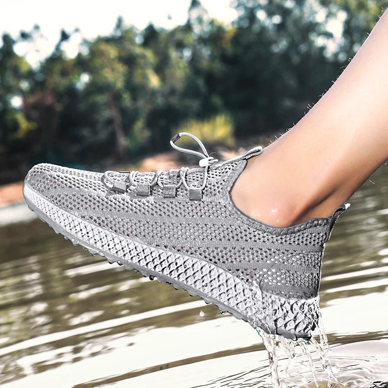 Men Sports Mesh Breathable Casual Shoes Ohberri