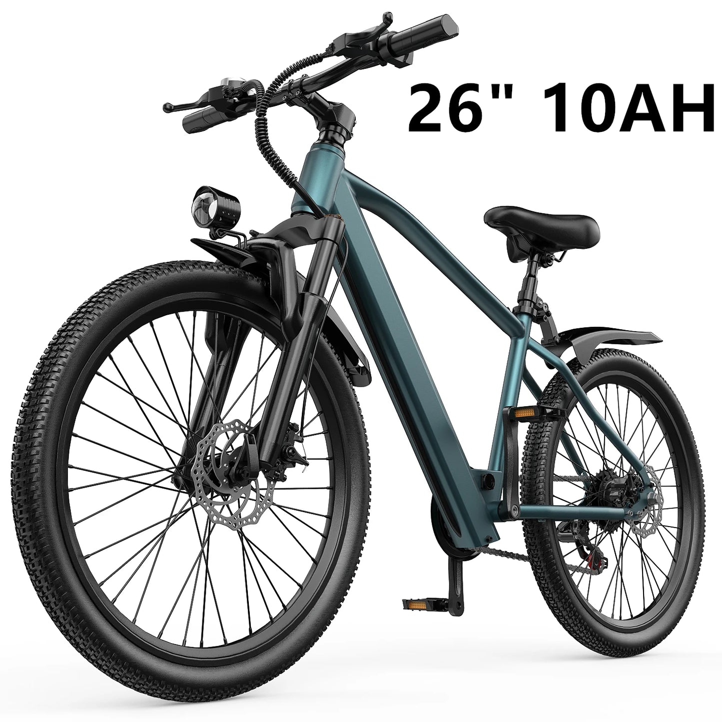 Electric Bicycle, 26" 24" with 36V Battery Peak 500W Motor,21 Speed - Ohberri