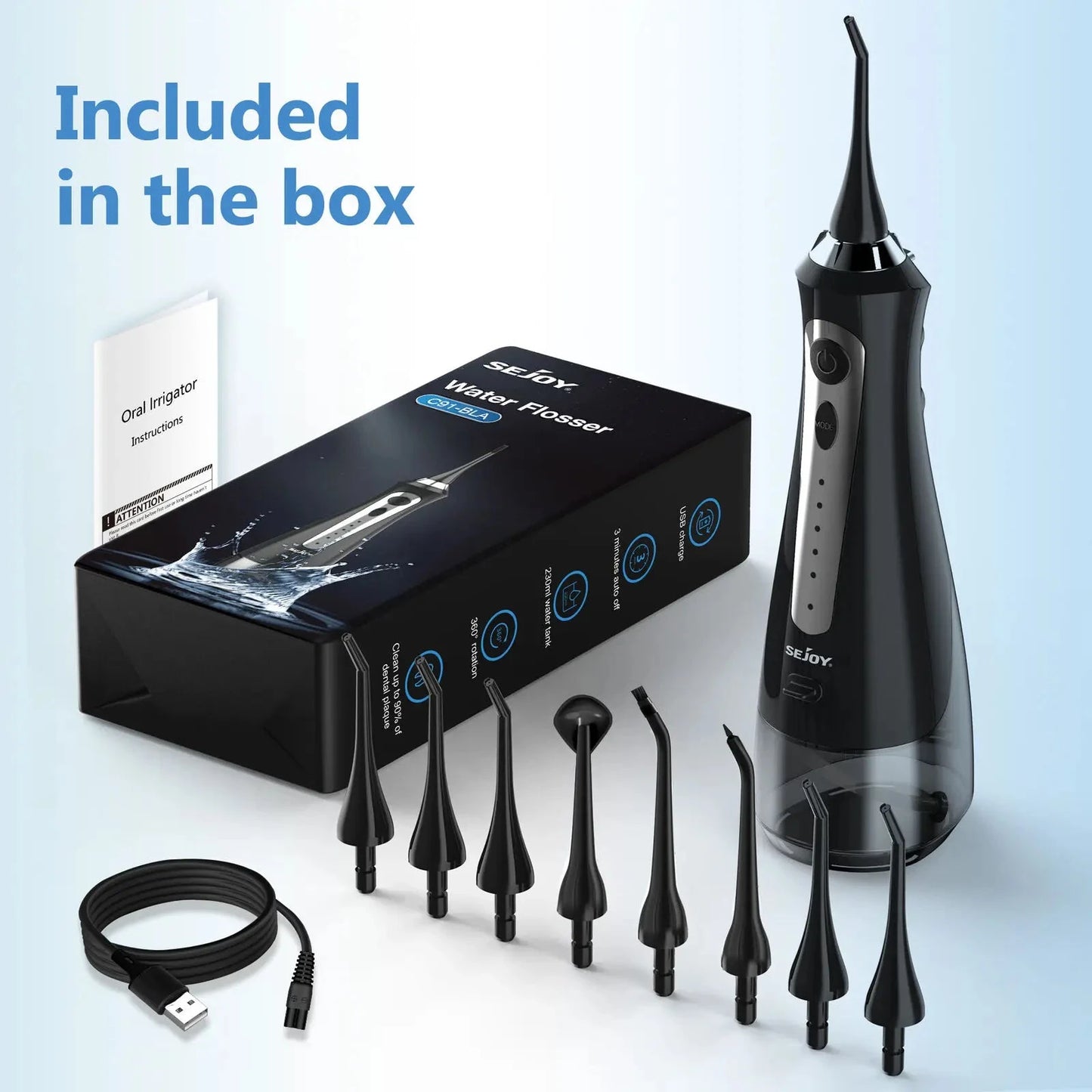 Water Flossers for Teeth Dental Oral Irrigator Ohberri