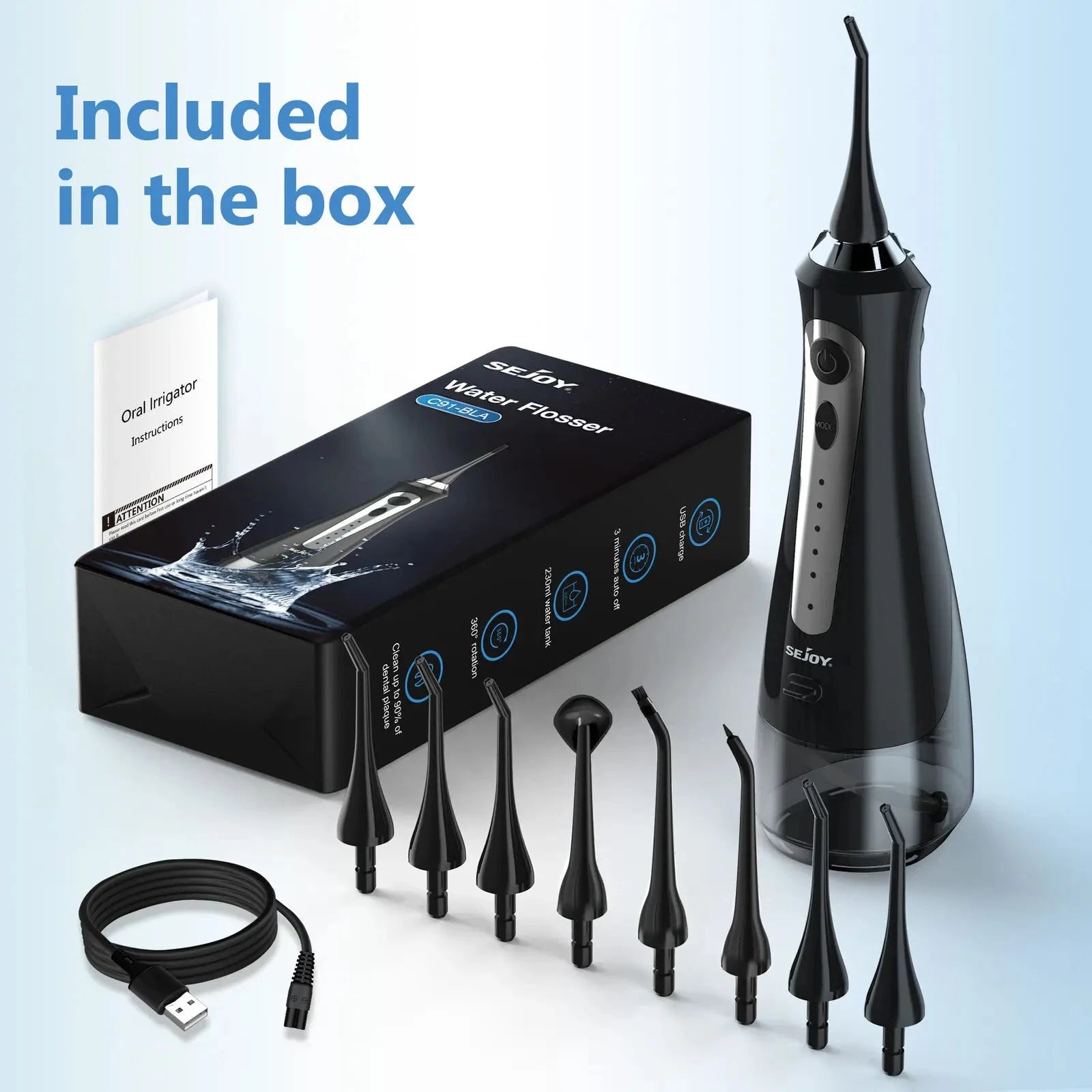 Water Flossers for Teeth Dental Oral Irrigator Ohberri