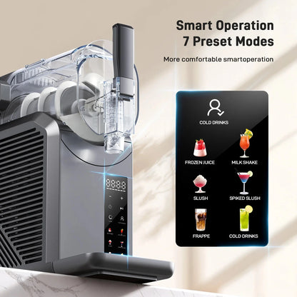 7 in 1 Professional Home Slushie Machine No Ice Needed Rapid Chill Technology Ohberri