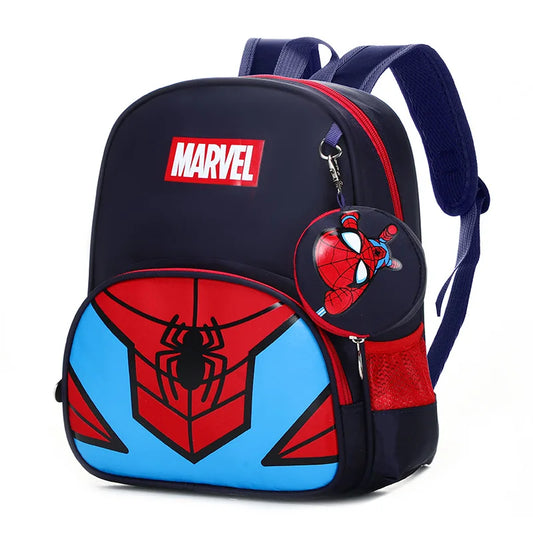 New Children School Bag Boys Girls Spider Man Cartoon Kindergarten Schoolbags Kids Orthopedic Backpacks 4-13 Year - Ohberri