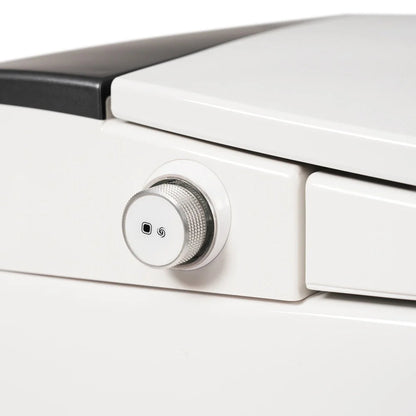 Smart Toilet with Foot Sensor Auto Flush Soft Close Heated Seat Night Light Ohberri