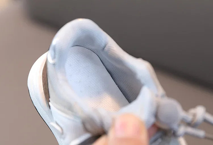 Boys and Girls Fashion Casual Sneakers Kid's Trend Chic Running Shoes Basketball Shoes Children Flat Baby Toddler Outdoor Shoes Ohberri