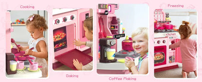 Kids Kitchen Playset and Kitchen Accessories Ohberri
