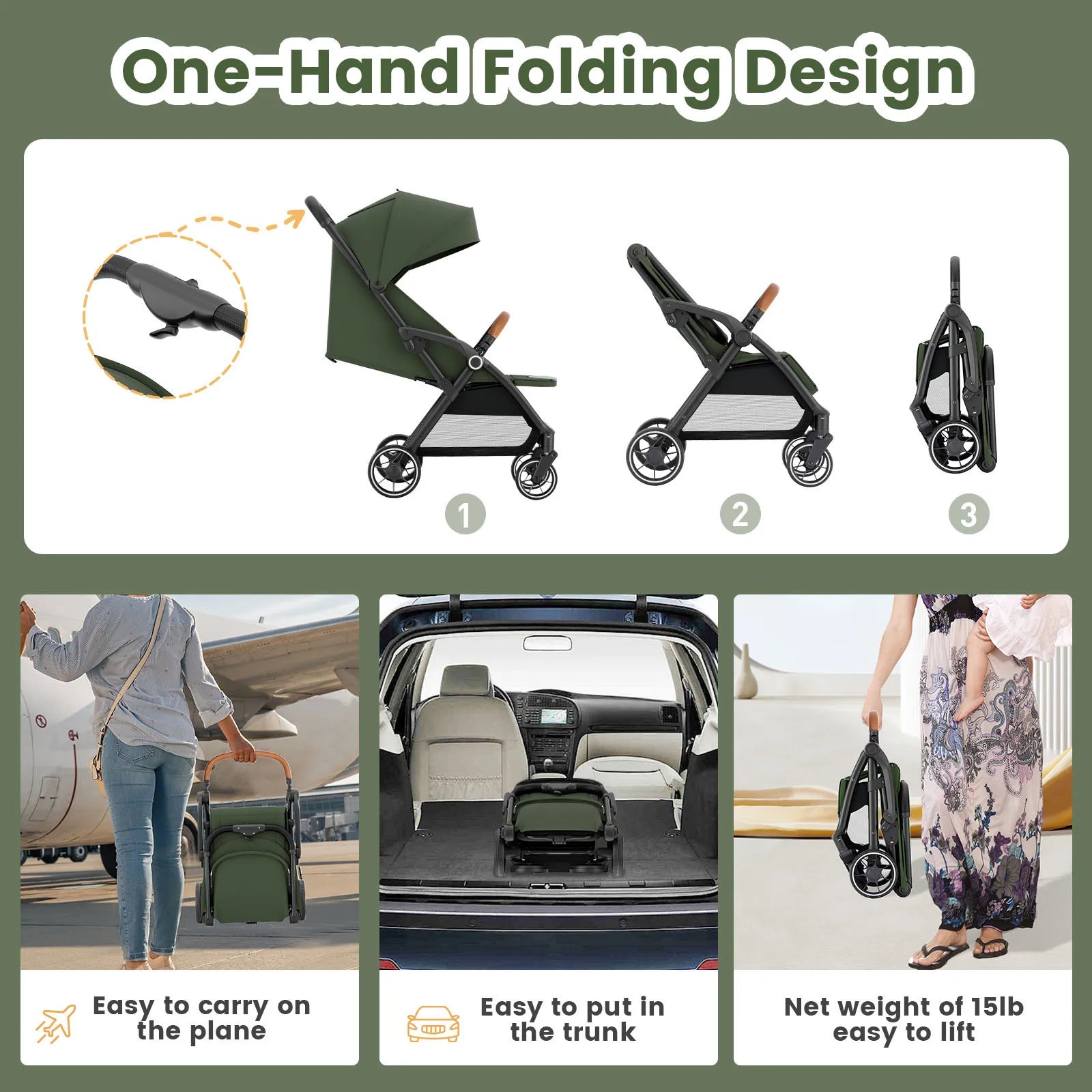 Lightweight stroller - Ohberri