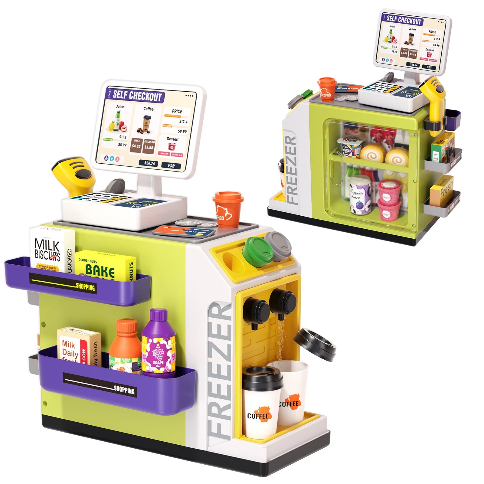 Children's Supermarket Radio Toy Vending Machine - Ohberri