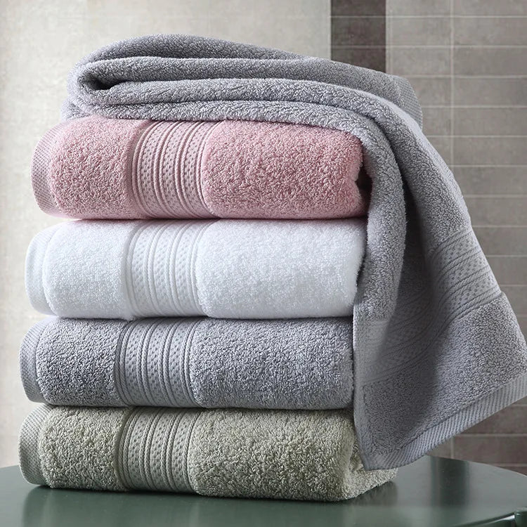 T416A Custom made hotel 1 piece dusty pink white grey light green thick quick dry Cotton Terry hand towel bath Towel Face Towel - Ohberri