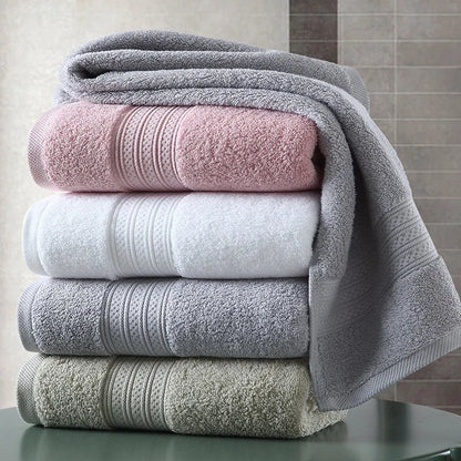 T416A Custom made hotel 1 piece dusty pink white grey light green thick quick dry Cotton Terry hand towel bath Towel Face Towel - Ohberri