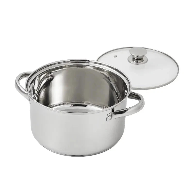 10-Piece Stainless Steel Cookware Set Ohberri