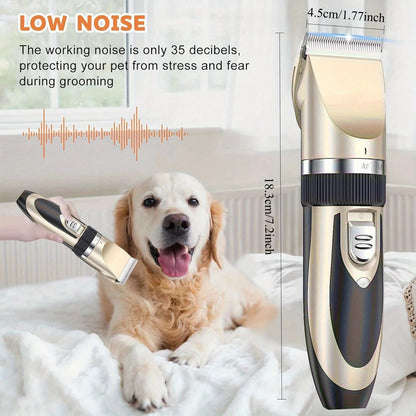 Professional Wireless Electric Pet Grooming Kit Ohberri