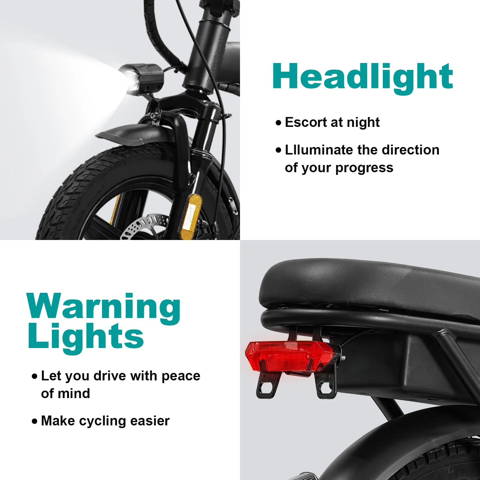 14-inch electric bike 500W motor 20-mile maximum range - Ohberri