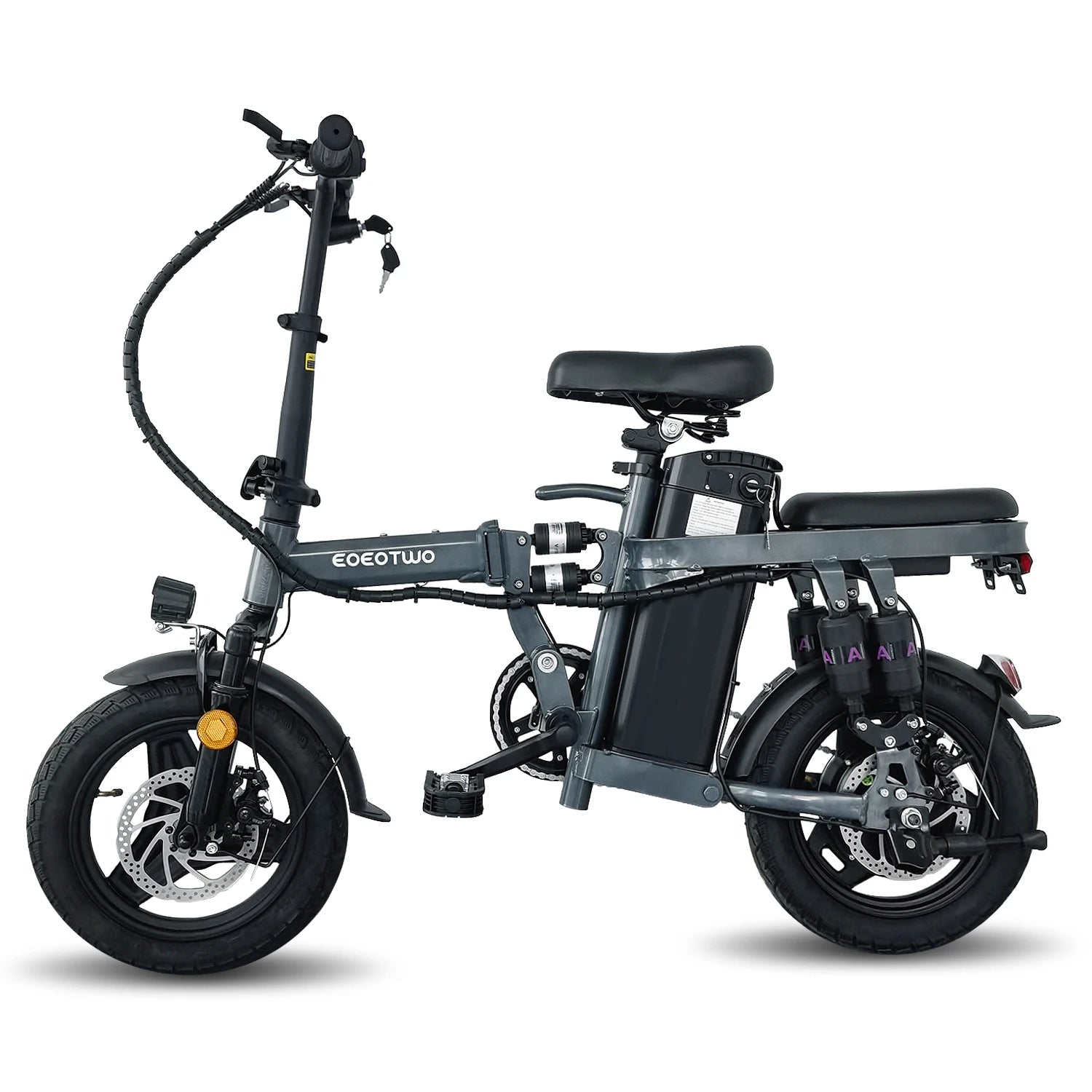 Electric Bikes 25MPH 600W Peak Motor,24-32Miles - Ohberri