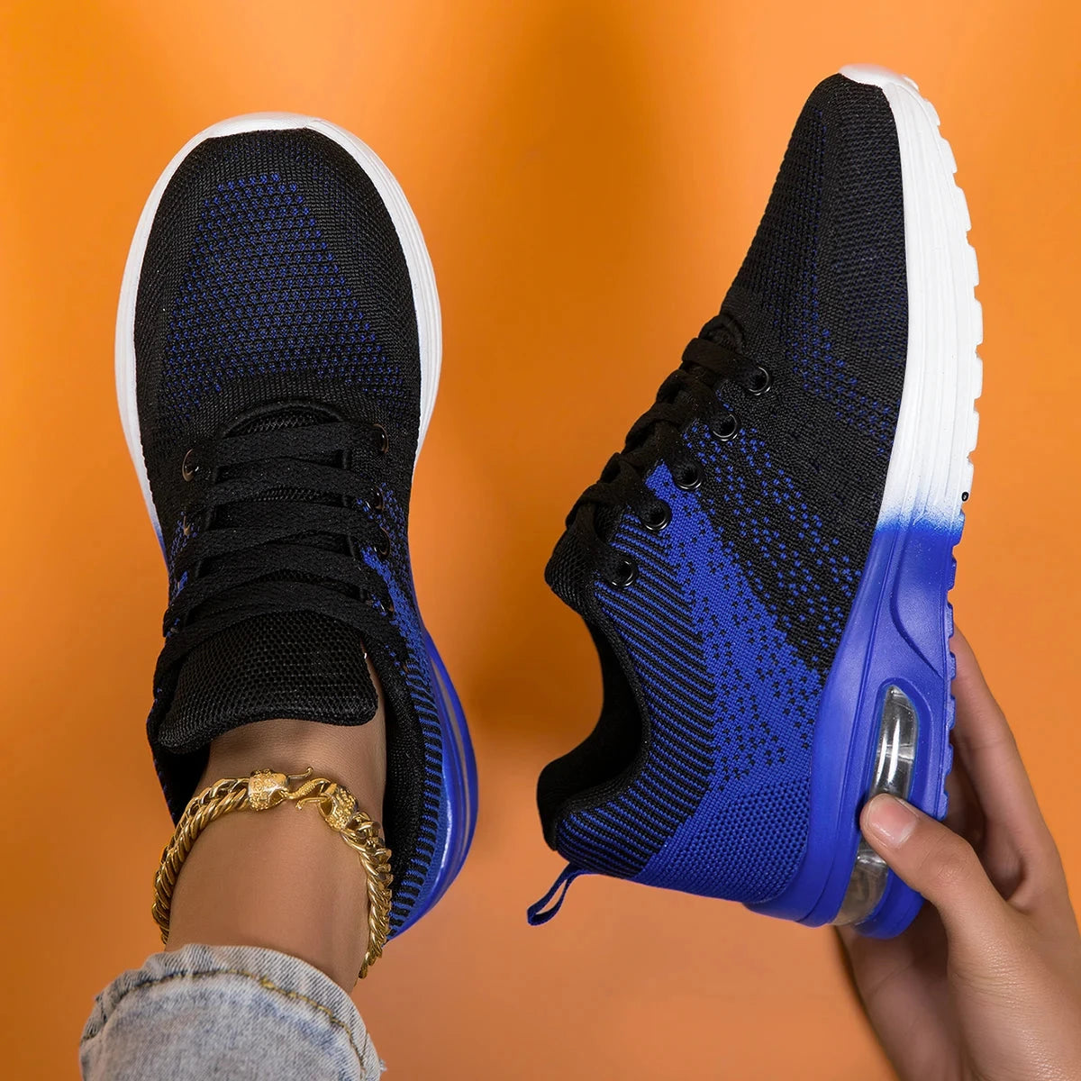 Women's running shoes, lightweight mesh Ohberri