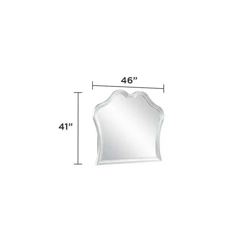 Queen Bedroom Set 5 Pc Traditional Style with Upholstered Button-Tufted Bed Made of Wood in Silver Finish - Ohberri