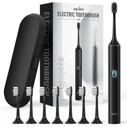 Electric Toothbrush with 8 Brush Heads for Adults Rechargeable Ohberri