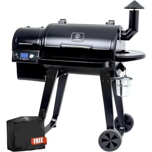 Wood Pellet Grill & Smoker with PID V2.1 Controller - Ohberri