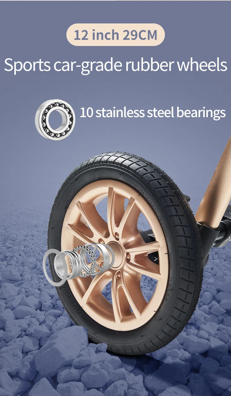 3 in 1 Stroller - Ohberri